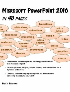 Microsoft PowerPoint 2016 In 90 Pages - Brown, Beth