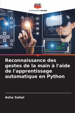 Reconnaissance des gestes de la main à l'aide de l'apprentissage automatique en Python - Sohal, Asha