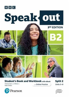 Cover Speakout 3ed B2 Student's Book and Workbook with eBook and Online Practice Split 2