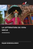 LA LETTERATURA DU XVIIe SIECLE