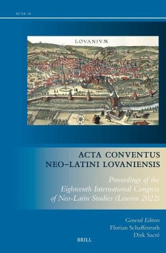 ACTA Conventus Neo-Latini Lovaniensis