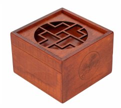 Philos 5533 - Secret Box Forest, Trickspiel mit Geheimfach, Knobelspiel, Holz, Schwierigkeitsgrad: sehr schwer