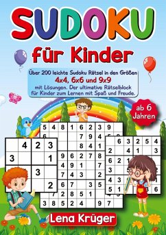 Cover Sudoku für Kinder ab 6 Jahren