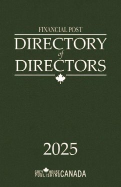 Cover Financial Post Directory of Directors 2025