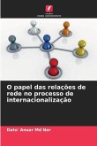 O papel das relações de rede no processo de internacionalização