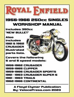 ROYAL ENFIELD 1956-1966 250cc CRUSADER SERIES & 350cc 'NEW BULLET' FACTORY WORKSHOP MANUAL & PARTS MANUAL