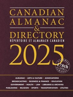 Cover Canadian Almanac & Directory, 2025