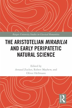 Cover The Aristotelian Mirabilia and Early Peripatetic Natural Science (eBook, PDF)