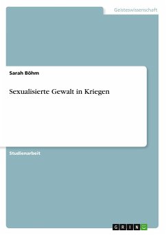 Sexualisierte Gewalt in Kriegen