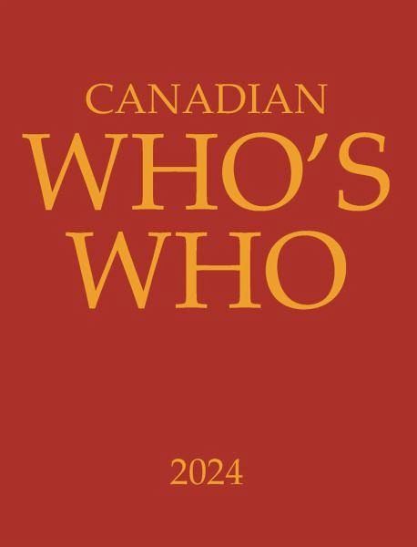 Canadian Who's Who 2024 Canadian Who's Who 2024