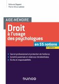 Aide-mémoire - Droit à l'usage des psychologues -2e éd. (eBook, ePUB)