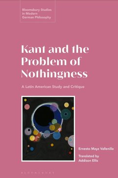 Kant and the Problem of Nothingness (eBook, ePUB) - Vallenilla, Ernesto Mayz