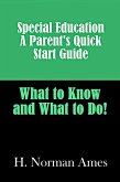 Special Education: A Parent's Quick-Start Guide (eBook, ePUB)