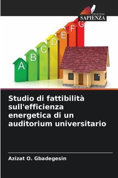 Studio di fattibilità sull'efficienza energetica di un auditorium universitario - Gbadegesin, Azizat O.