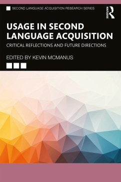 Usage in Second Language Acquisition (eBook, ePUB)