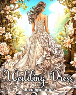 Wedding Dress Coloring Book - Peay, Regina