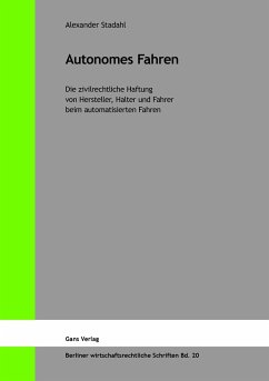 Autonomes Fahren - Stadahl, Alexander