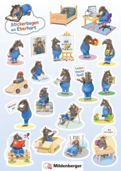 Lesestart mit Eberhart - Der tapirtolle Stickerbogen (VPE 5)