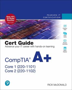 CompTIA A+ Core 1 (220-1101) and Core 2 (220-1102) Cert Guide - Mcdonald, Rick