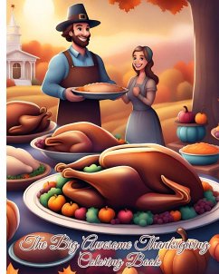 The Big Awesome Thanksgiving Coloring Book - Nguyen, Thy