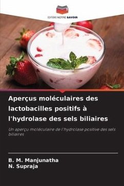 Aperçus moléculaires des lactobacilles positifs à l'hydrolase des sels biliaires - Manjunatha, B. M.;Supraja, N.