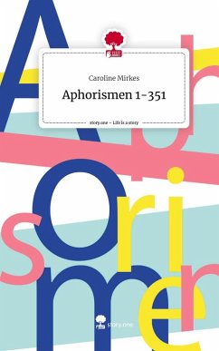 Cover Aphorismen 1-351. Life is a Story - story.one