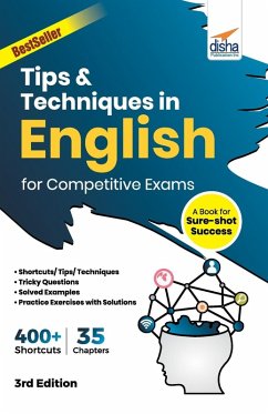 Tips & Techniques in English for Competitive Exams 3rd Edition - Experts, Disha