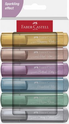 Cover Faber-Castell Textmarker TL 46 Metallic 6er Set
