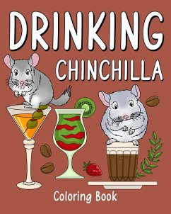 Drinking Chinchilla Coloring Book - Paperland