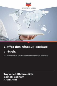 L'effet des réseaux sociaux virtuels - Khairandish, Tayyebeh;Bagham, Zainab;Afifi, Aram