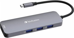 Verbatim USB-C Pro Multiport Hub 8 Port CMH-08 32151