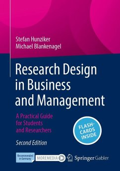 Research Design in Business and Management (eBook, PDF) - Hunziker, Stefan; Blankenagel, Michael