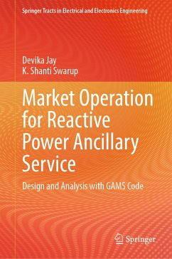 Market Operation for Reactive Power Ancillary Service (eBook, PDF) - Jay, Devika; Shanti Swarup, K.