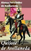Quijote de Avellaneda (eBook, ePUB)