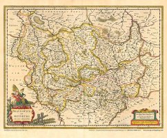 Historische Karte: Braunschweig und Magdeburg 1636 (Plano) - Johannes, Janssonius