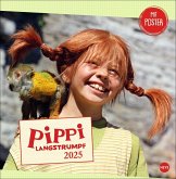 Pippi Langstrumpf Broschurkalender 2025