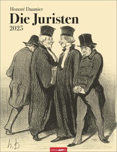 Honoré Daumier: Die Juristen Kalender 2025