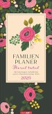 Floral total Familienplaner 2025