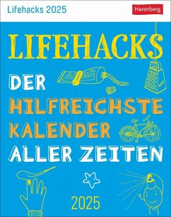 Lifehacks Tagesabreißkalender 2025 - Der hilfreichste Kalender aller Zeiten - Artel, Ann Christin