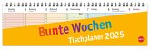 Bunte Wochen Wochenquerplaner 2025