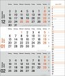 3-Monatsplaner, orange 2025 - Bild 1