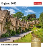 England Sehnsuchtskalender 2025 - Wochenkalender mit 53 Postkarten