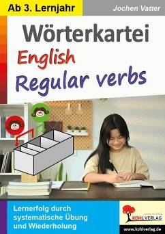 Wörterkartei English regular verbs - Vatter, Jochen