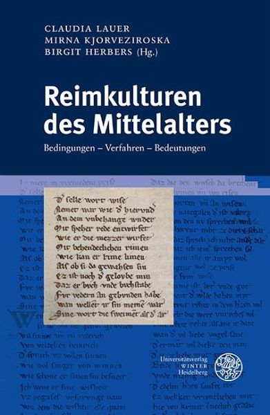Reimkulturen des Mittelalters (eBook, PDF) Reimkulturen des Mittelalters (eBook, PDF)