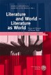 Literature and World - Literature as... - Bild 1