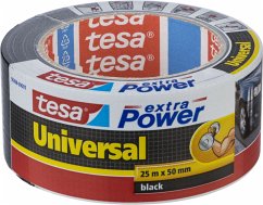 Cover Tesa Gewebekleb. 25m x 50mm extra Power schwarz 56388