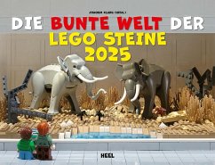 Die bunte Welt der LEGO® Steine Kalender 2025 Wandkalender - Klang, Joachim
