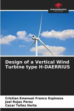 Design of a Vertical Wind Turbine type H-DAERRIUS - Franco Espinosa, Cristian Emanuel;Rojas Pérez, Joel;Tellez Horta, César