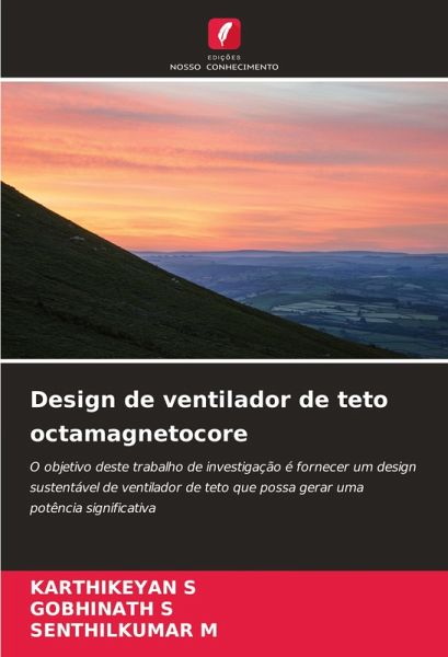 Design de ventilador de teto octamagnetocore