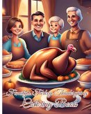 Family's Turkey Thanksgiving Coloring Book